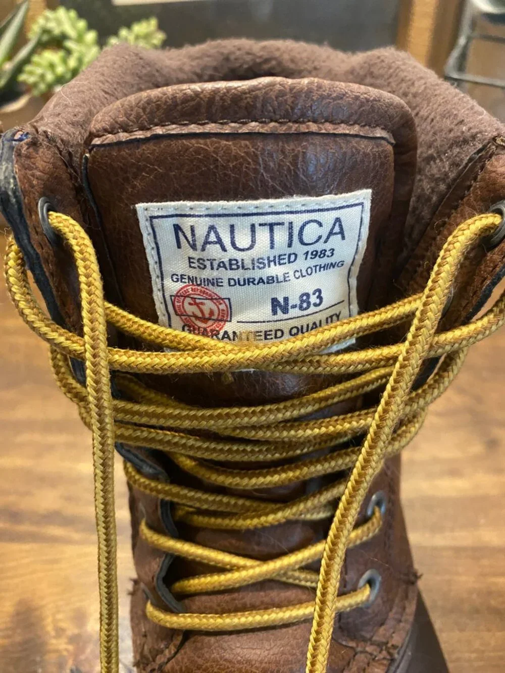 NAUTICA Channing Duck Boots - Rubber Winter Rain Boots - Men US Size 8